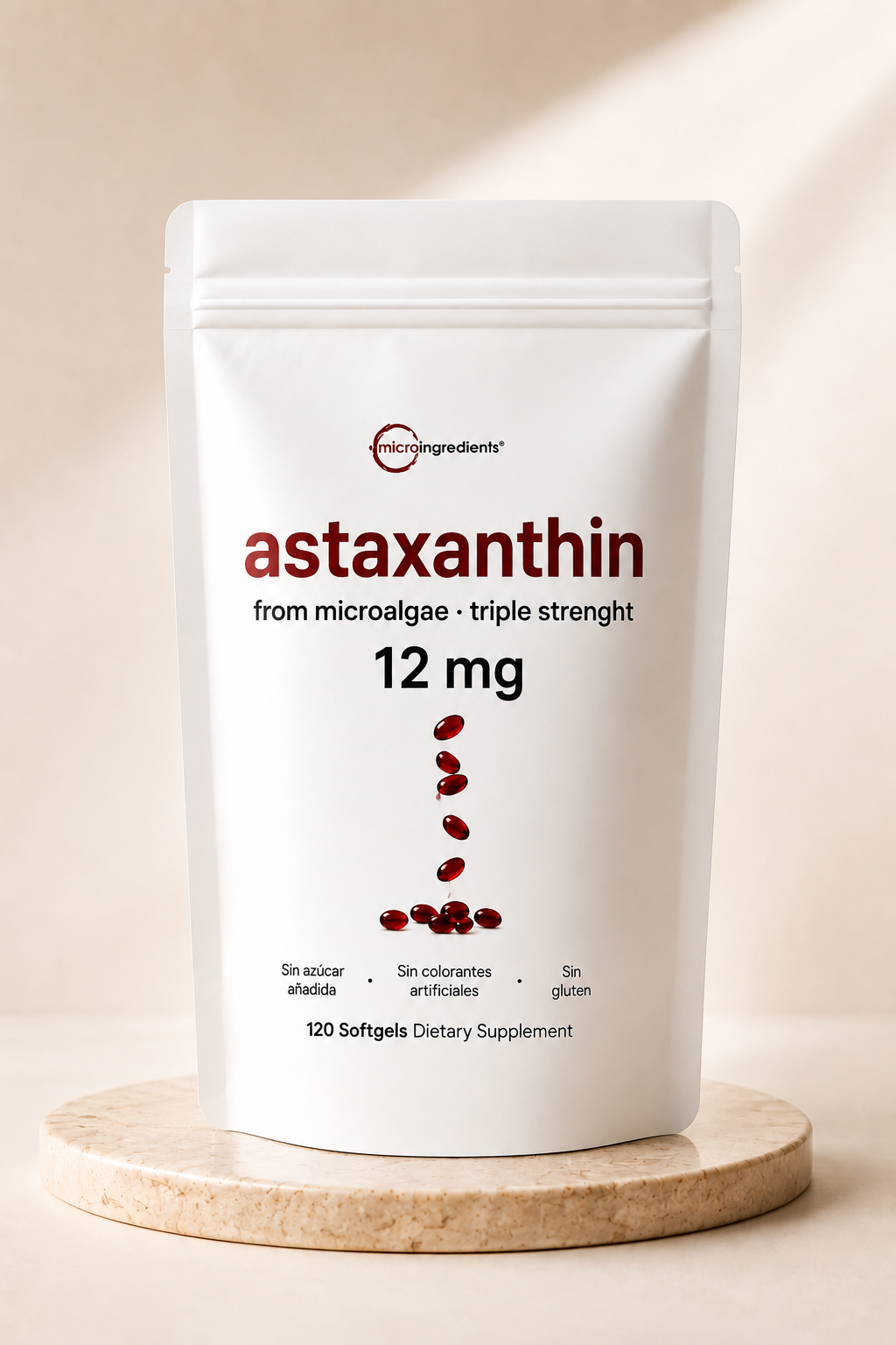 ASTAXANTINA MINDUP  por 120 UNIDADES