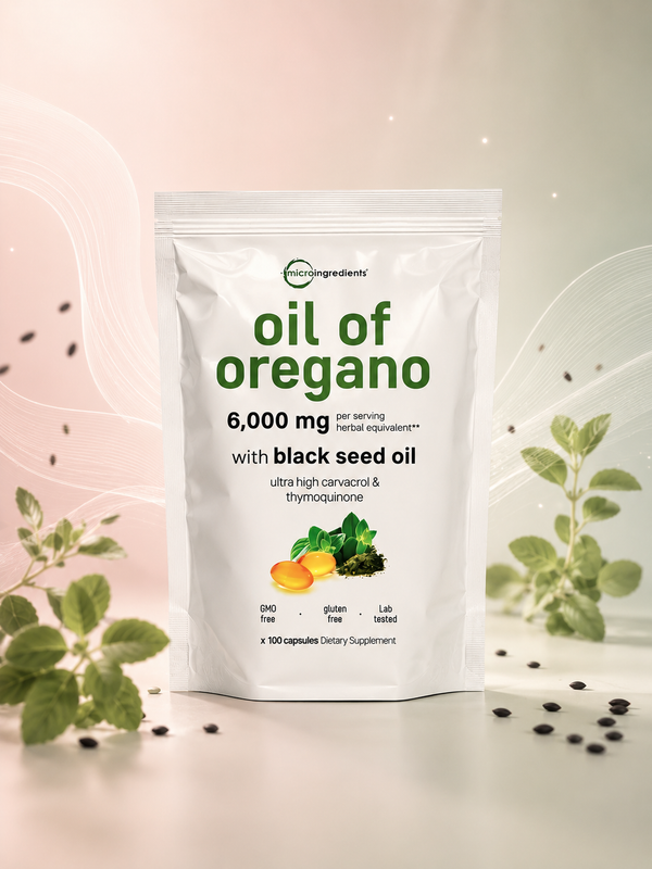 Aceite de Orégano + Aceite de Semilla Negra 100 capsulas