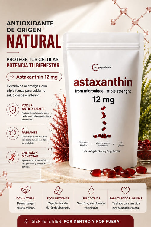 ASTAXANTINA MINDUP  por 120 UNIDADES